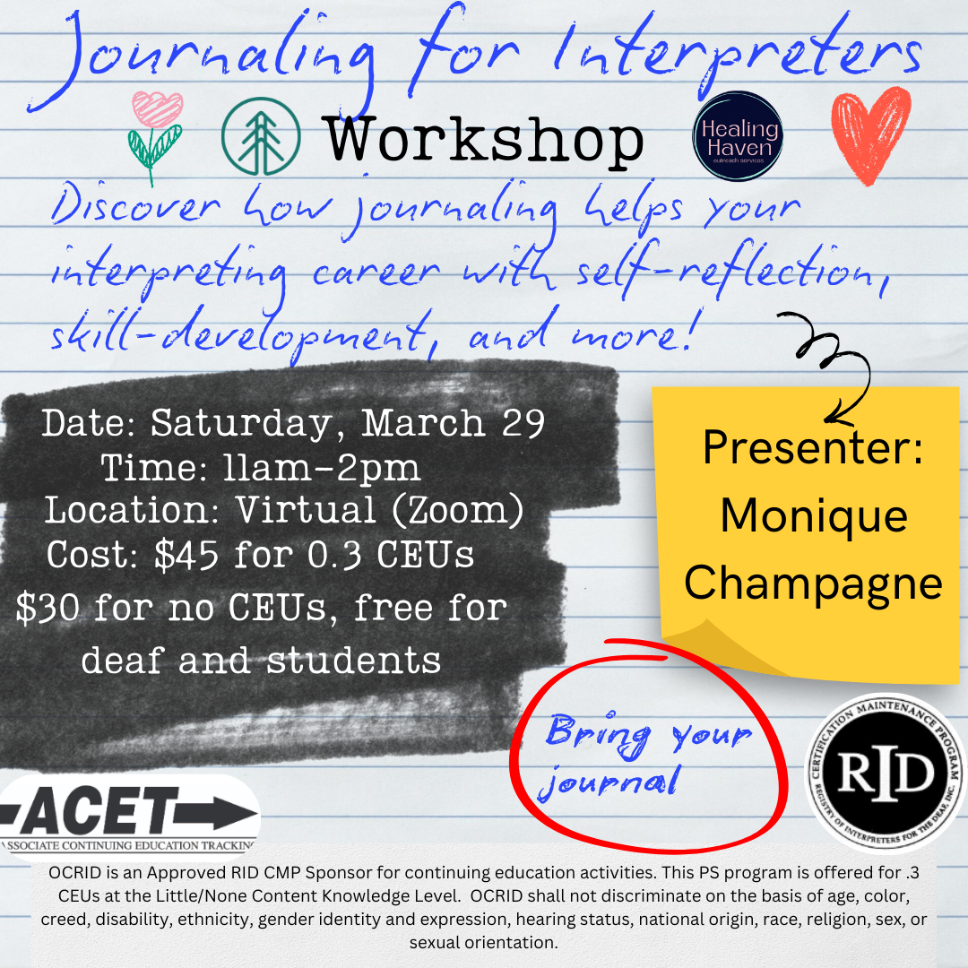 Read more about the article Journaling for Interpreters